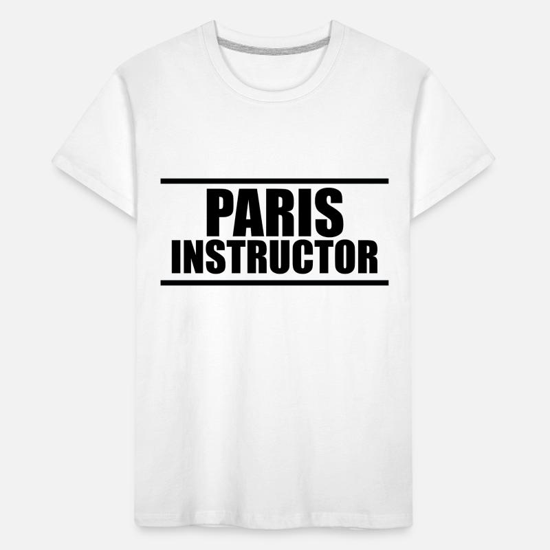Paris Instructor Kids' Premium Organic T-Shirt