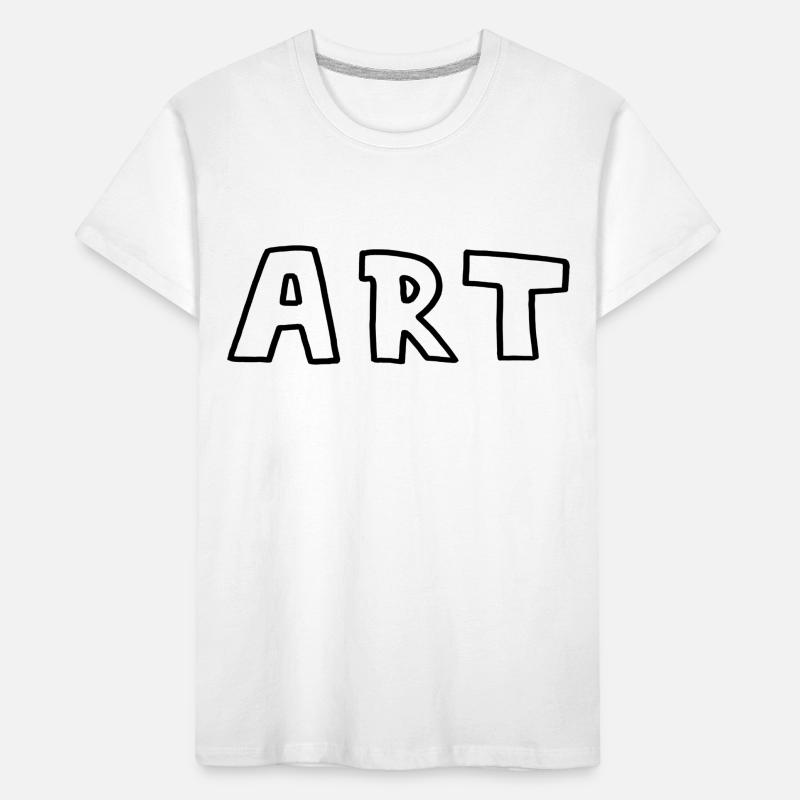 KUNST SCHWARZ Kinder Premium Bio T-Shirt