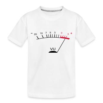 vu meter ii FR - T-shirt bio Premium Enfant - blanc - Devant