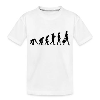 WOMEN EVOLUTION - T-shirt bio Premium Enfant - blanc - Devant