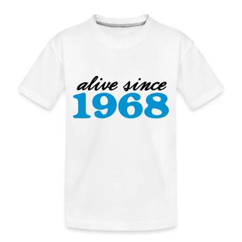 vivant depuis 1968 - T-shirt bio Premium Enfant - blanc - Devant