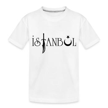 Istanbul - Kinder Premium Bio T-Shirt - Weiß - Vorne
