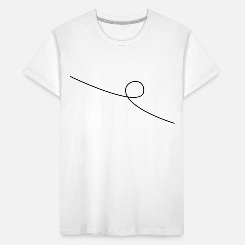 Looping the loop Kids' Premium Organic T-Shirt