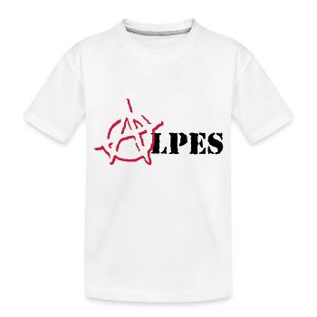 Anarchy Alps - Kids' Premium Organic T-Shirt - white - Front