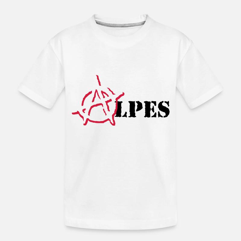 Anarchy Alpes - T-shirt bio Premium Enfant - blanc