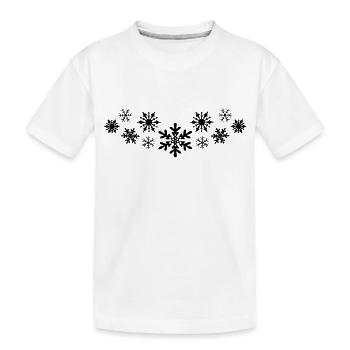 flockewinter - T-shirt bio Premium Enfant - blanc - Devant