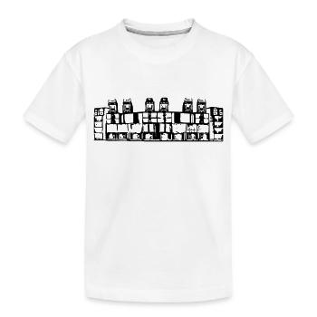 ssnr14 - T-shirt bio Premium Enfant - blanc - Devant