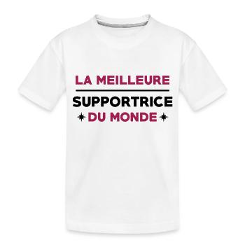 Supporter / Supportrice / Sport / Supporteur - T-shirt bio Premium Enfant - blanc - Devant