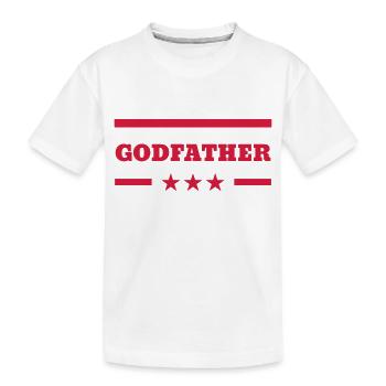Patin / Pate / Patentochter / Patensohn - Kinder Premium Bio T-Shirt - Weiß - Vorne