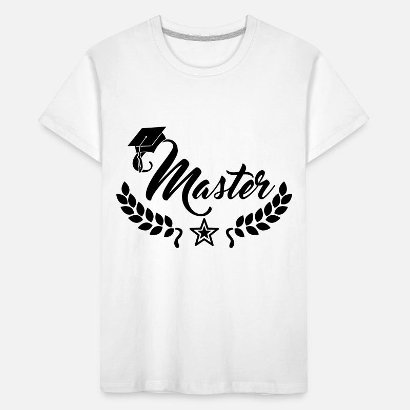 master abschluss Kinder Premium Bio T-Shirt