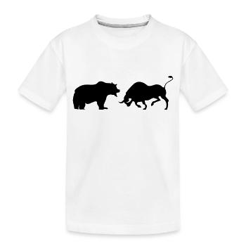 bitcoin - T-shirt bio Premium Enfant - blanc - Devant