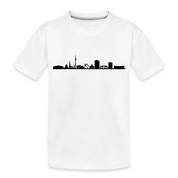 Skyline - Dortmund - Kinder Premium Bio T-Shirt - Weiß - Vorne