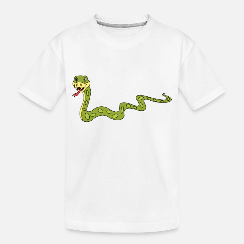Serpent - T-shirt bio Premium Enfant - blanc