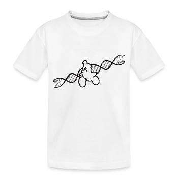 Motorcross Geschenk Motorrad Mofa Motorradfahrer - Kinder Premium Bio T-Shirt - Weiß - Vorne