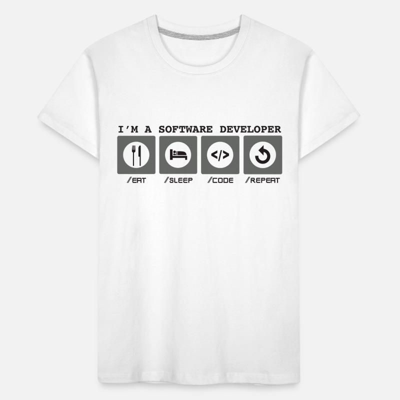 I'm a Software Developer - Softwareentwicklerin Kids' Premium Organic T-Shirt