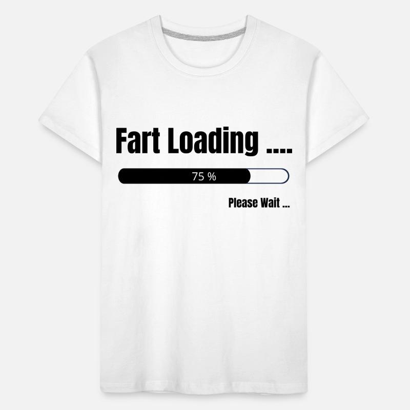 Fart Loading Kids' Premium Organic T-Shirt