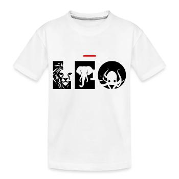 Léo - T-shirt bio Premium Enfant - blanc - Devant