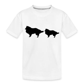 Canine - T-shirt bio Premium Enfant - blanc - Devant