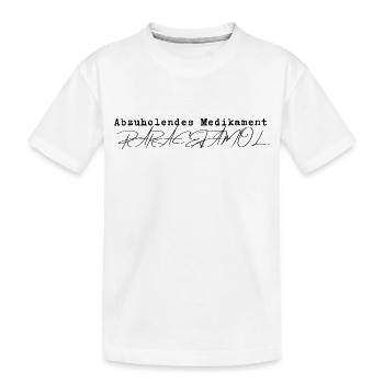 Paracetamol - Kinder Premium Bio T-Shirt - Weiß - Vorne