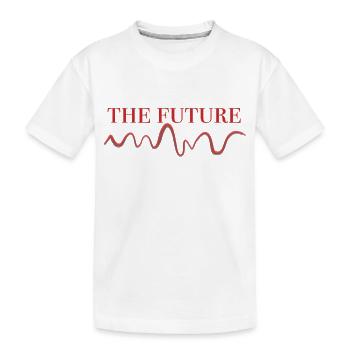 The Future - Kinder Premium Bio T-Shirt - Weiß - Vorne
