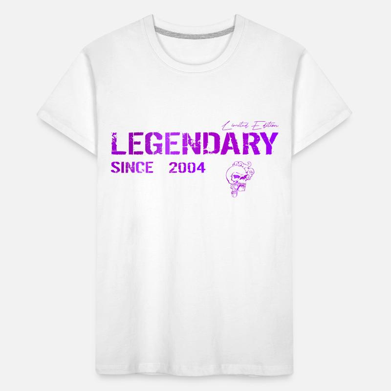 Legendary since 2004 Geschenk Kinder Premium Bio T-Shirt