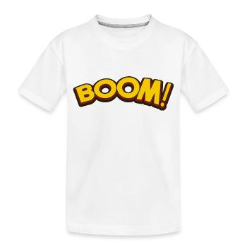 Boom! - T-shirt bio Premium Enfant - blanc - Devant