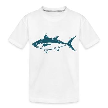 Meerestiere - Kinder Premium Bio T-Shirt - Weiß - Vorne