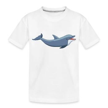 Meerestiere - Kinder Premium Bio T-Shirt - Weiß - Vorne