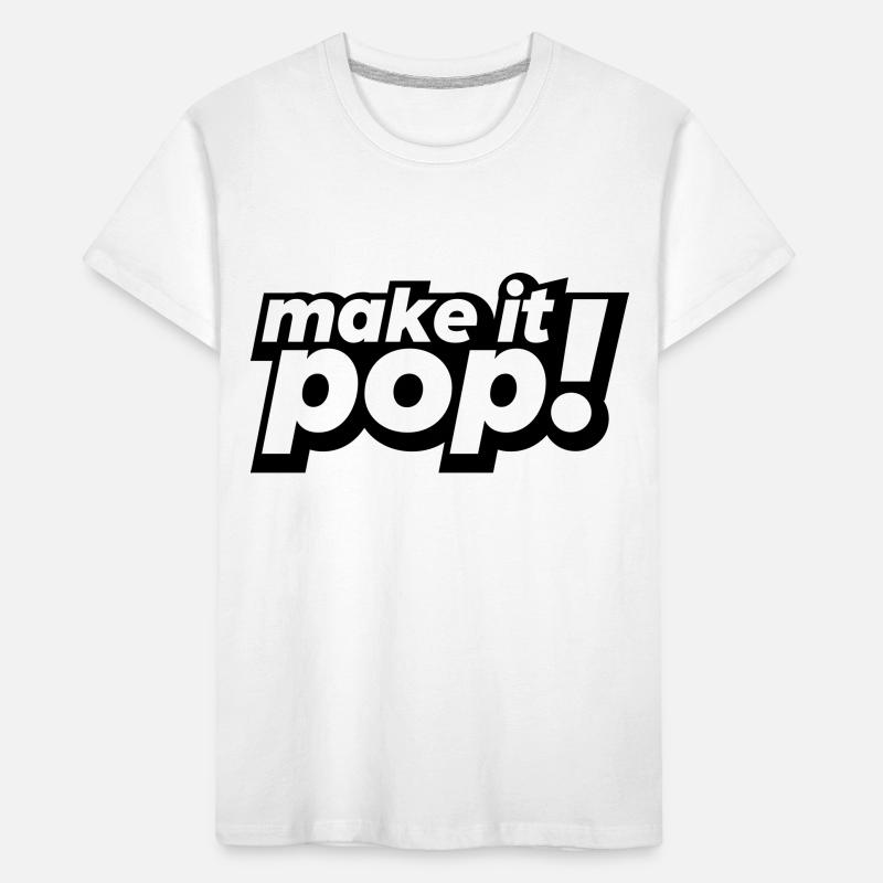make it pop Kids' Premium Organic T-Shirt