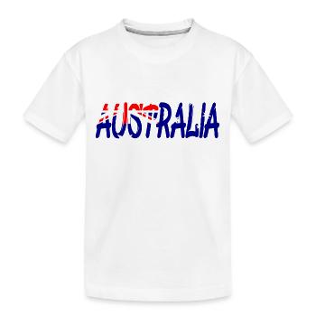 Australien Australia Sidney Cairns Darwin - Kinder Premium Bio T-Shirt - Weiß - Vorne