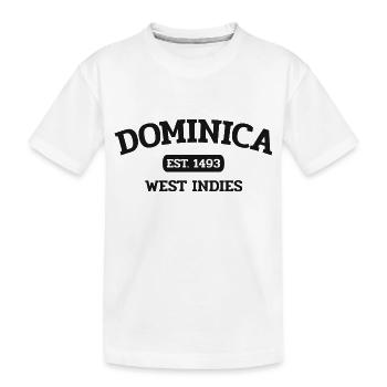 Dominica - Roseau - Caribbean - West Indies - Kids' Premium Organic T-Shirt - white - Front
