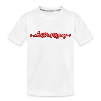Christmas Gang Weihnachten - Kids' Premium Organic T-Shirt - white - Front