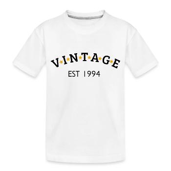 Vintage est 1994 - T-shirt bio Premium Enfant - blanc - Devant