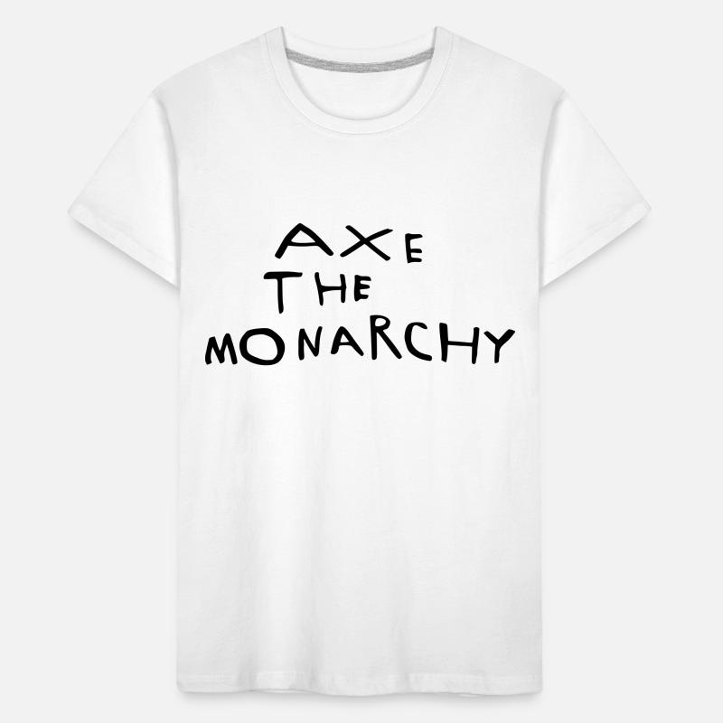 Axe the monarchy Kids' Premium Organic T-Shirt