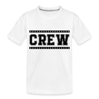 équipage - T-shirt bio Premium Enfant - blanc - Devant