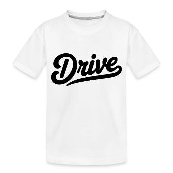 TSHIRT COOL, CONDUIRE - T-shirt bio Premium Enfant - blanc - Devant