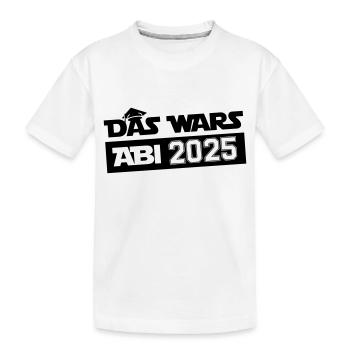 Abitur C’est tout 2025 - T-shirt bio Premium Enfant - blanc - Devant