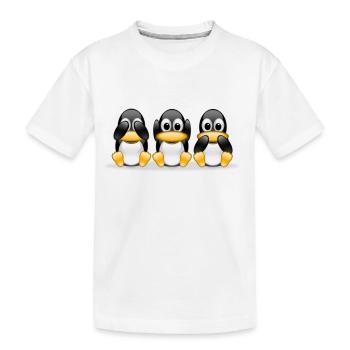 SeeHearSpeak - T-shirt bio Premium Enfant - blanc - Devant