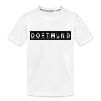 dortmund - Kinder Premium Bio T-Shirt - Weiß - Vorne