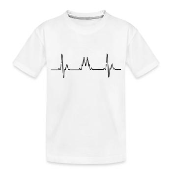 2541614 11825322 koeln - Kids' Premium Organic T-Shirt - white - Front