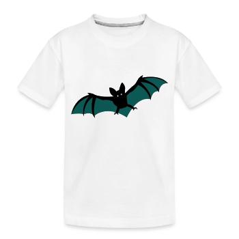 chauves-souris - T-shirt bio Premium Enfant - blanc - Devant