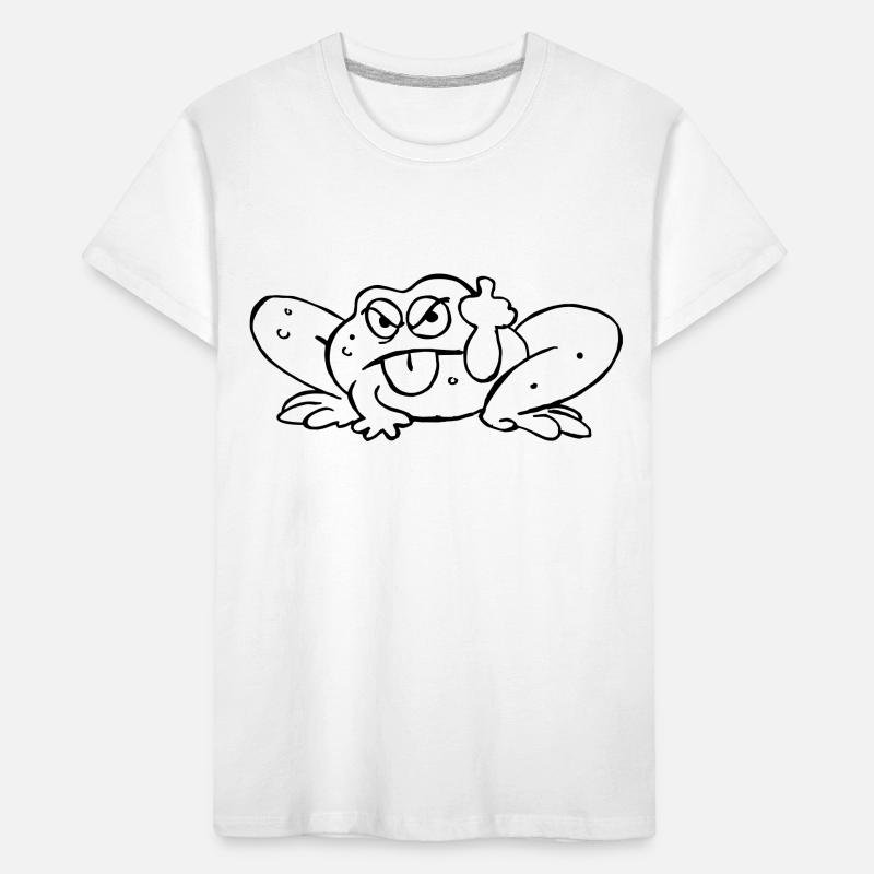 Crapeaud pulls the tongue Kids' Premium Organic T-Shirt