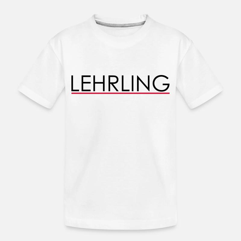 lehrling - Kinder Premium Bio T-Shirt - Weiß