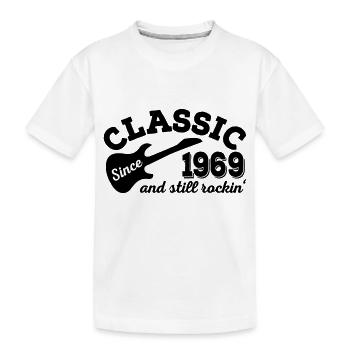 1969 - Kids' Premium Organic T-Shirt - white - Front