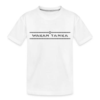 Wakan Tanka (le grand Mystère) vecteur - T-shirt bio Premium Enfant - blanc - Devant