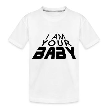I am your BABY 3D big (1c) - T-shirt bio Premium Enfant - blanc - Devant