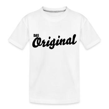 Das Original - Kinder Premium Bio T-Shirt - Weiß - Vorne