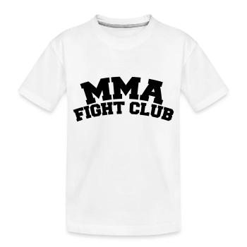 mma_fight_club - Kids' Premium Organic T-Shirt - white - Front