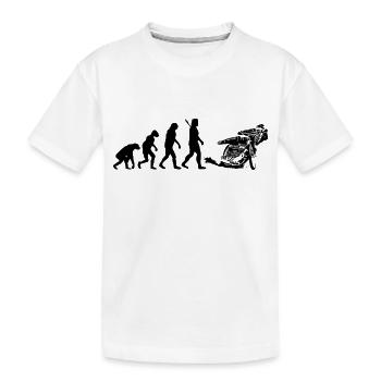 Speedway - Kids' Premium Organic T-Shirt - white - Front