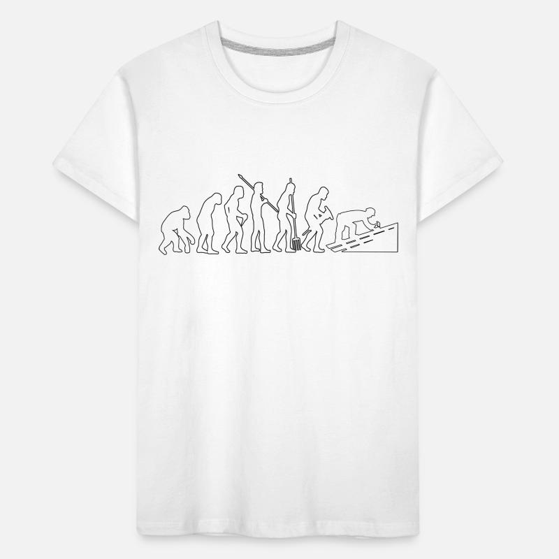 Roofer Evolution Craft Maître Couvreur T-shirt bio Premium Enfant